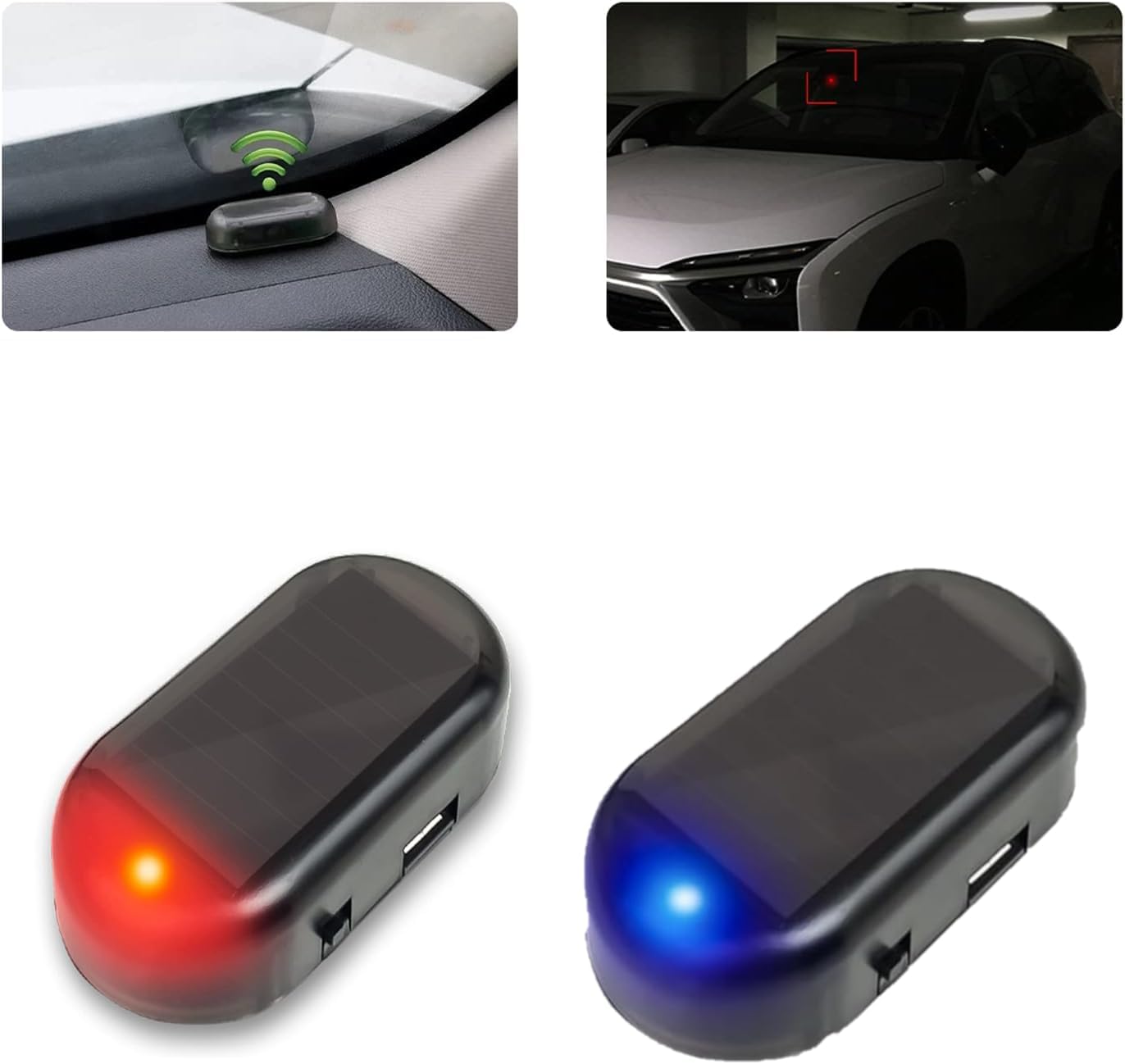 Alarmă Auto Falsă cu LED